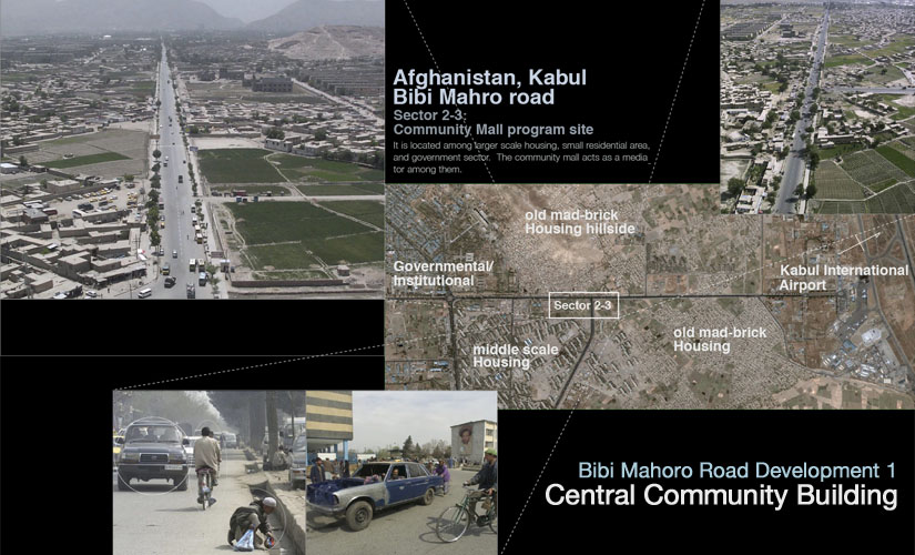 2. Bibi Mahoro Road in Kabul city